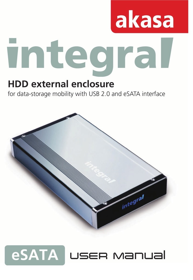 Akasa Integral LAN User manual Akasa Integral LAN User manual
