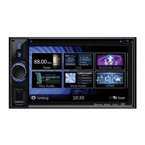 Clarion VX404E owner's manual