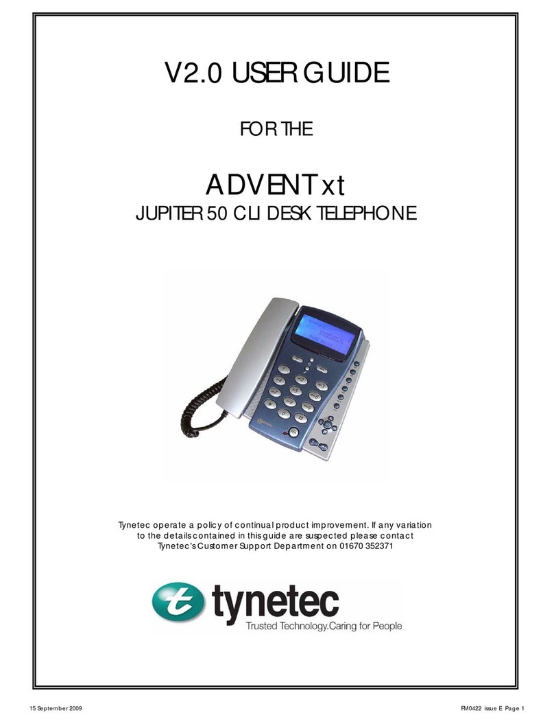 Tynetec Advent xt user guide