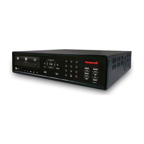 Honeywell H.264 HRDP User manual