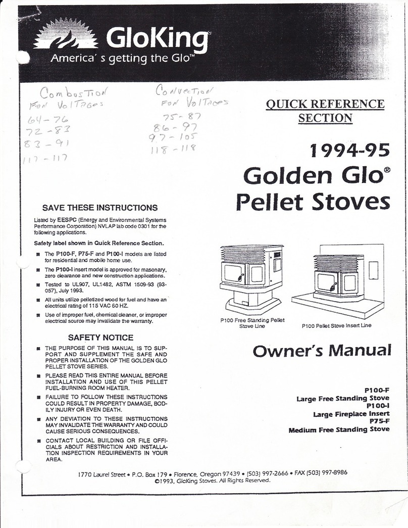 GloKing P100-F owner's manual