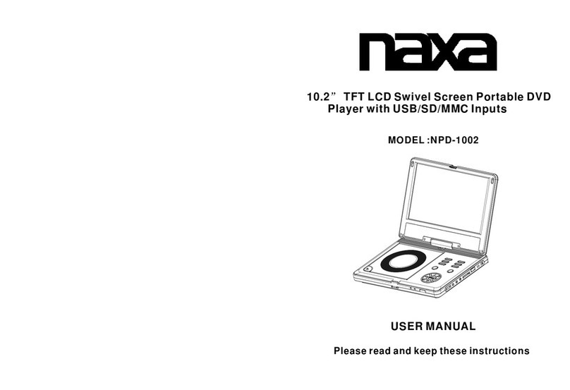 Naxa NPD-1002 User manual