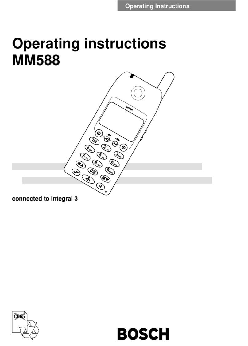 Bosch MM588 operating instructions