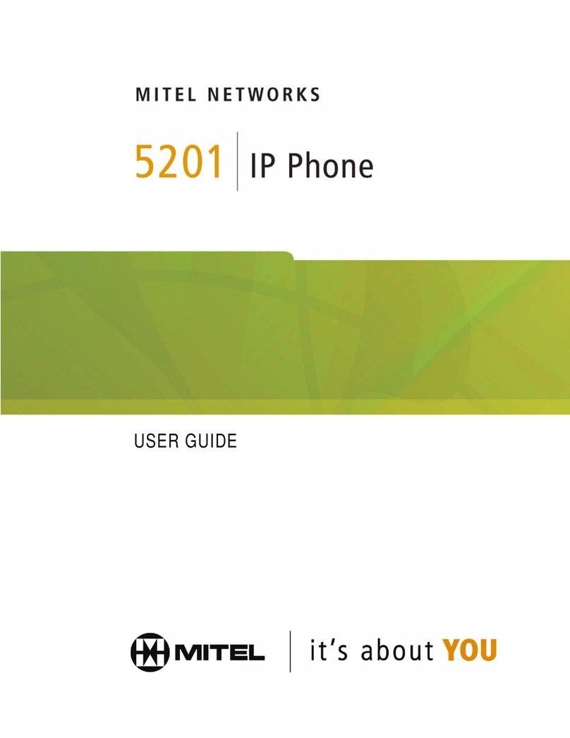 Mitel 5201 user guide