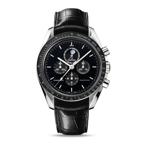 Omega Caliber 1866 Speedmaster User manual