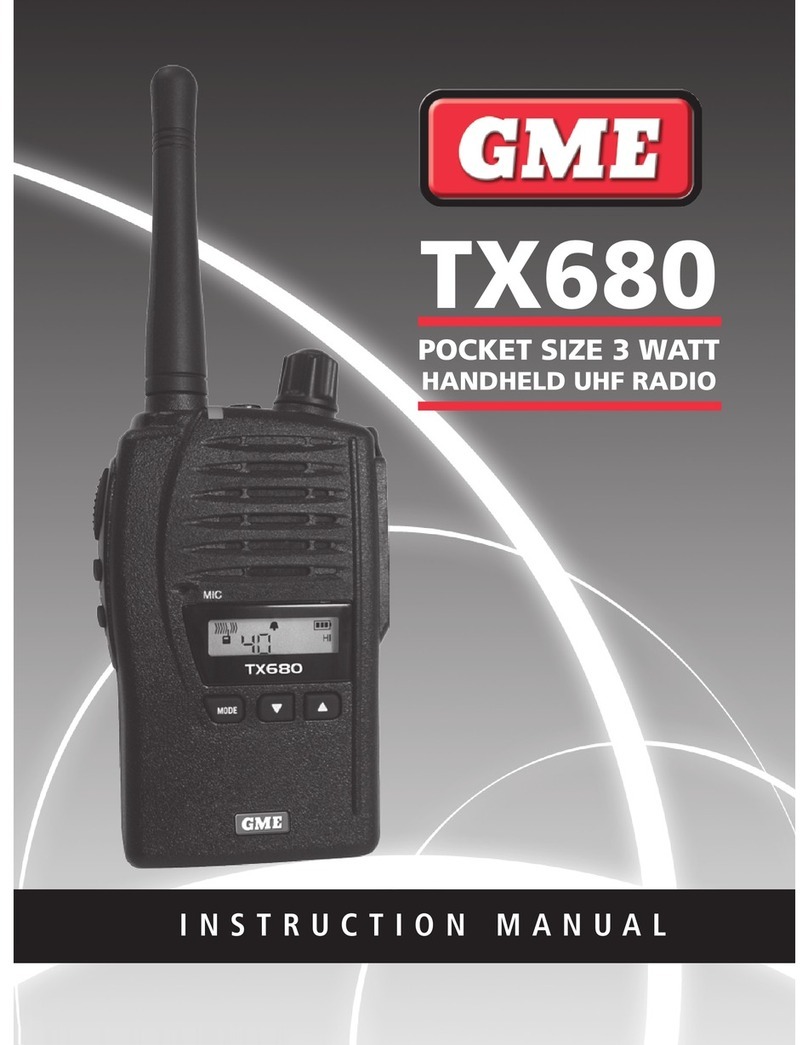 GME TX680 instruction manual
