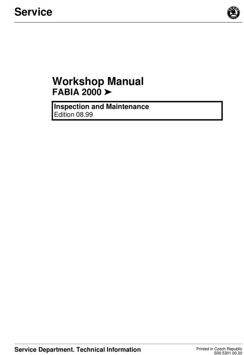 Skoda 2000 Fabia Workshop manual