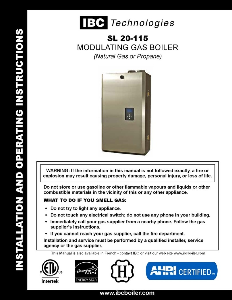 IBC Technologies SL 20-115 User manual