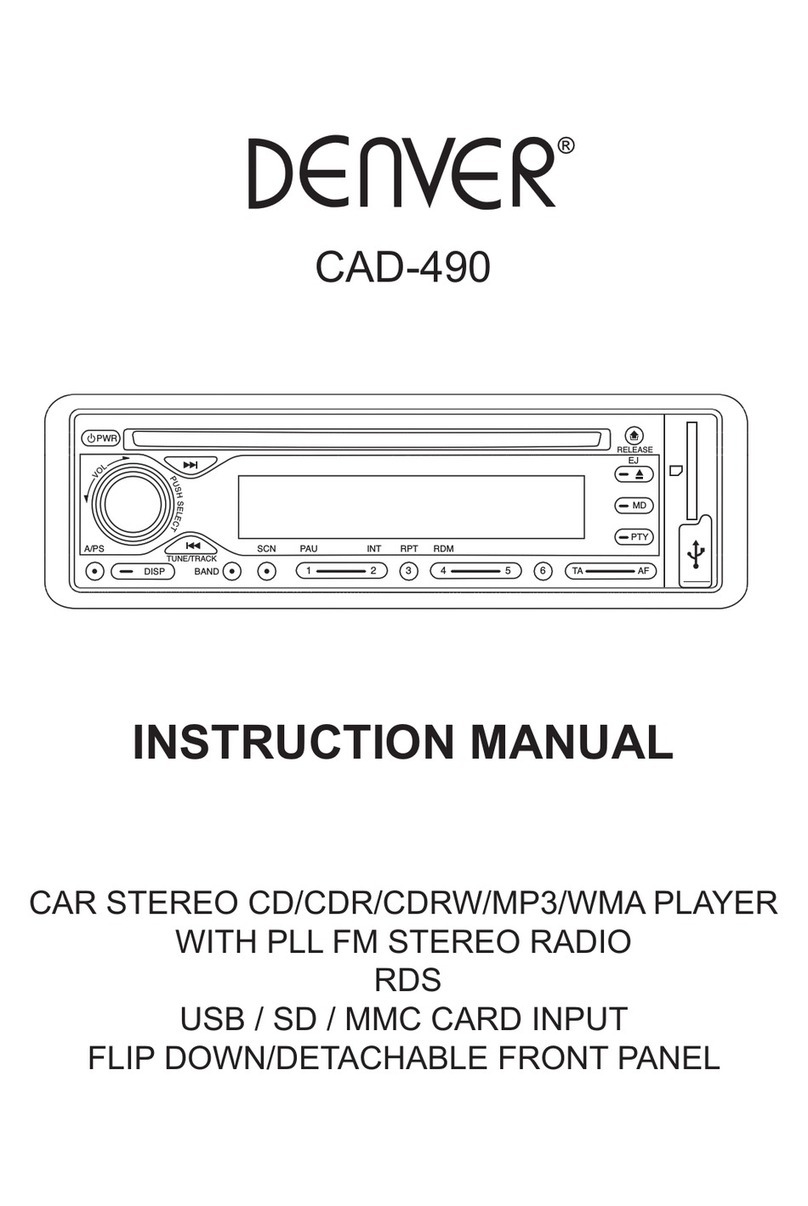 Denver CAD-490 instruction manual