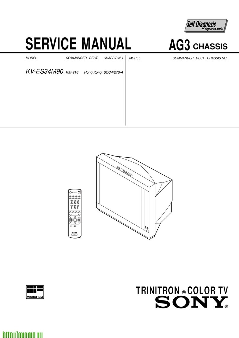 Sony TRINITRON KV-ES34M90 User manual