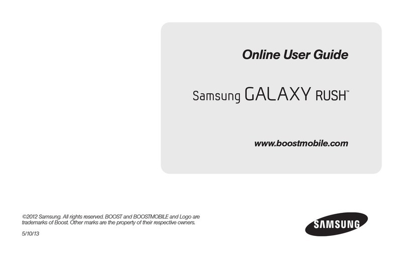 Samsung Galaxy Rush User manual Samsung Galaxy Rush User manual