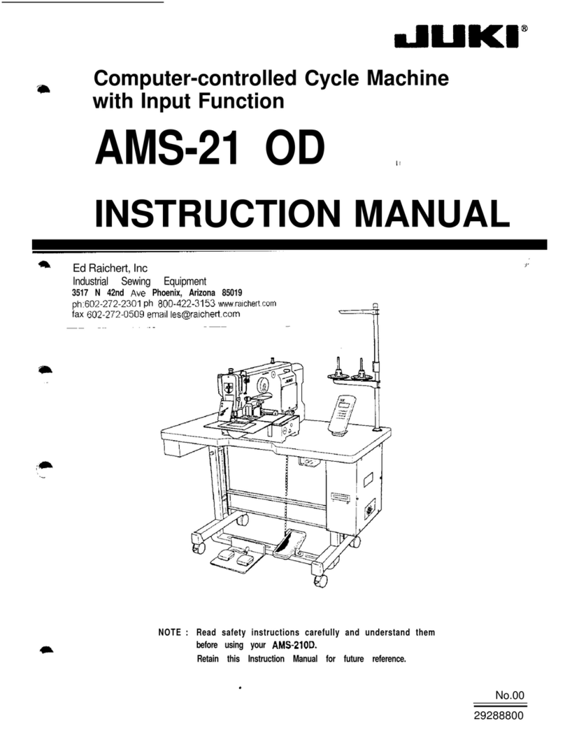 JUKI AMS-21 OD instruction manual