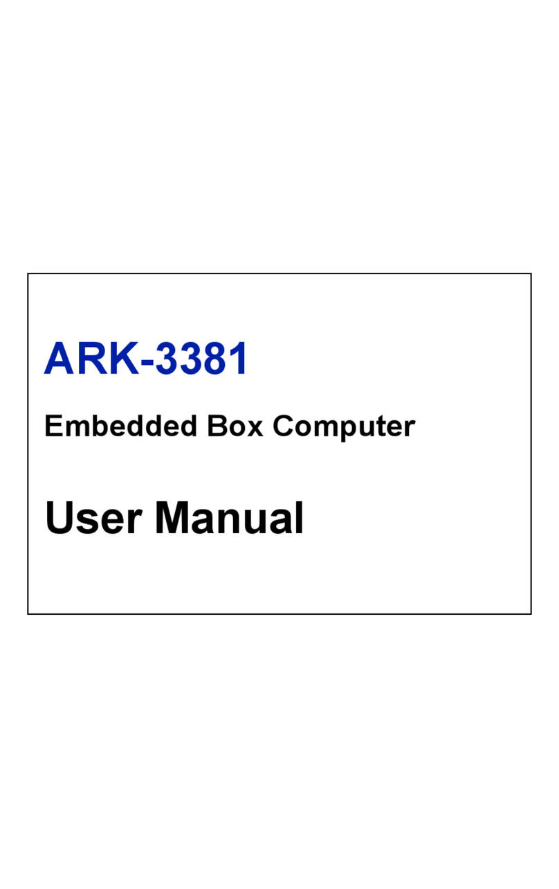 Advantech MR6550 User manual