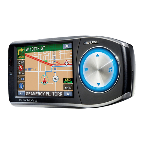 Alpine Blackbird PMD-B10 User manual