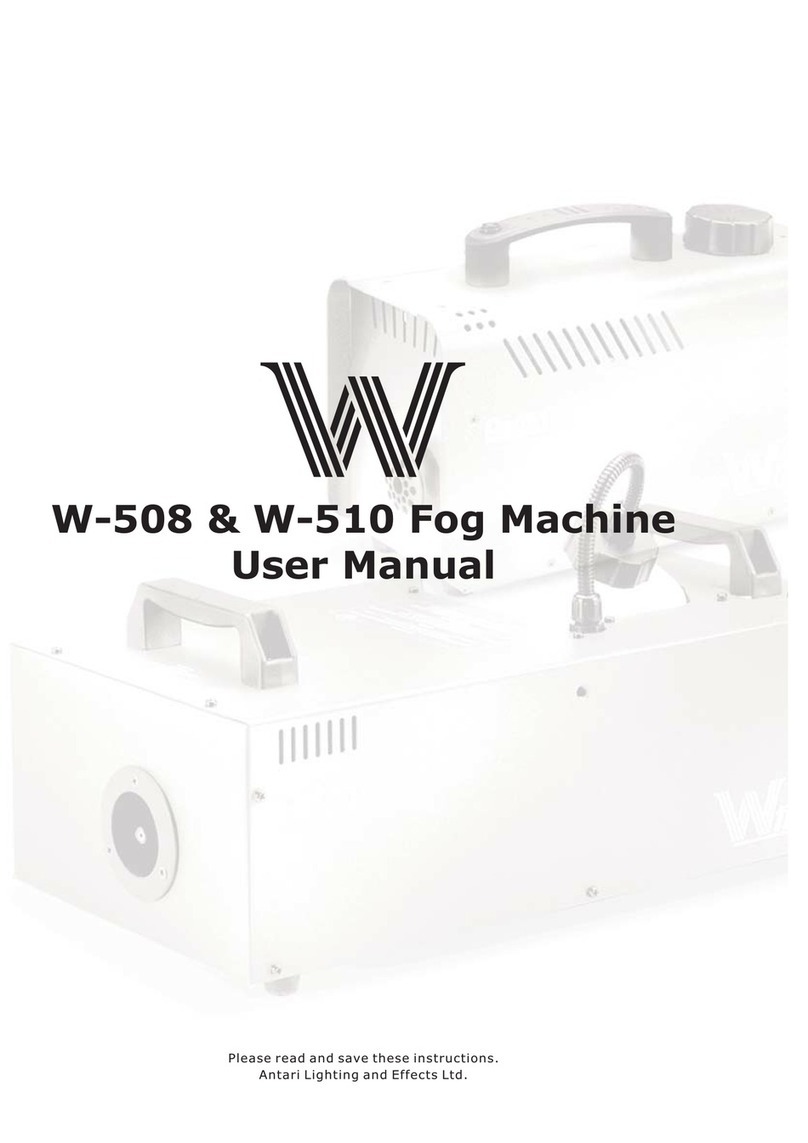 Antari W-508 user manual
