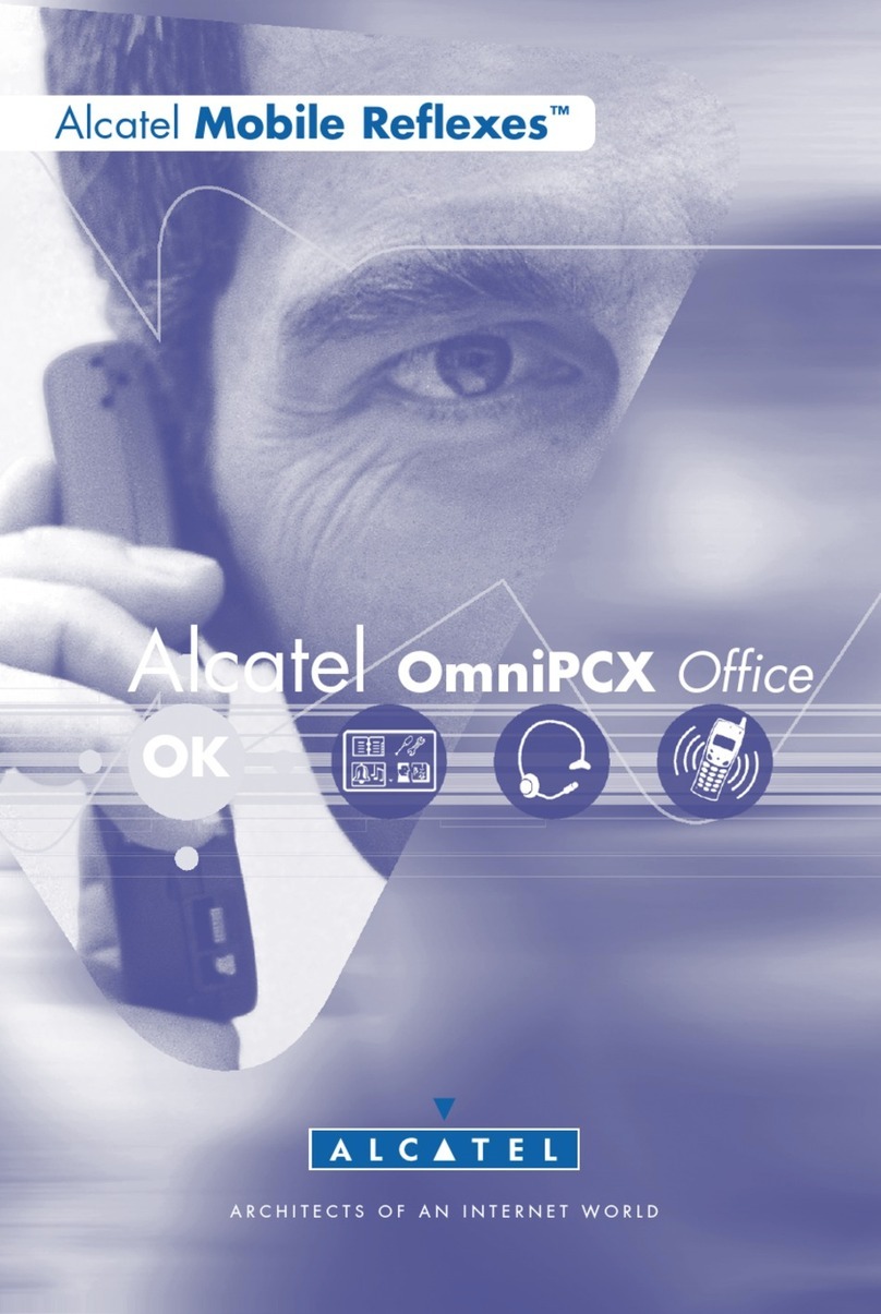 Alcatel OmniPCX Office Mobile 100 manual