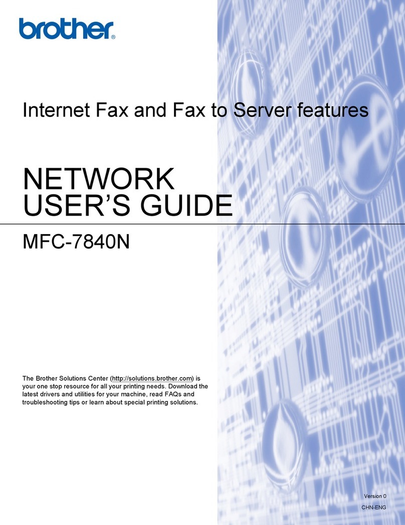 Brother MFC-7840N Installation instructions