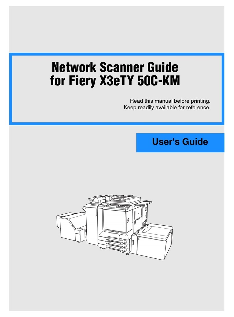 Fiery X3eTY 50C-KM user guide