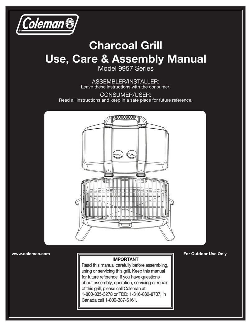 Coleman 9957 Series User manual