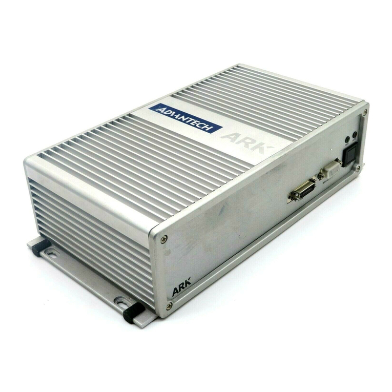 Advantech ARK-3389 User manual