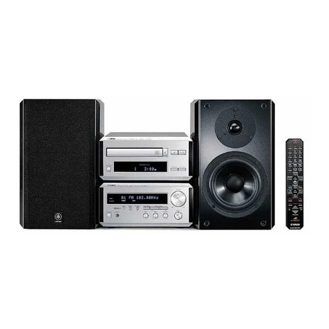 Yamaha CDX-E200 User manual Yamaha CDX-E200 User manual