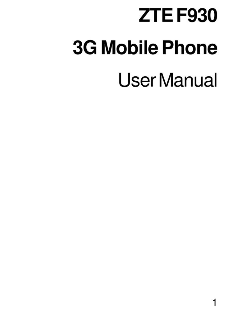 Zte F930 User manual