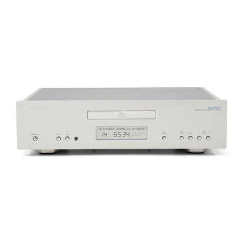 Cambridge Audio Azur 840C User manual