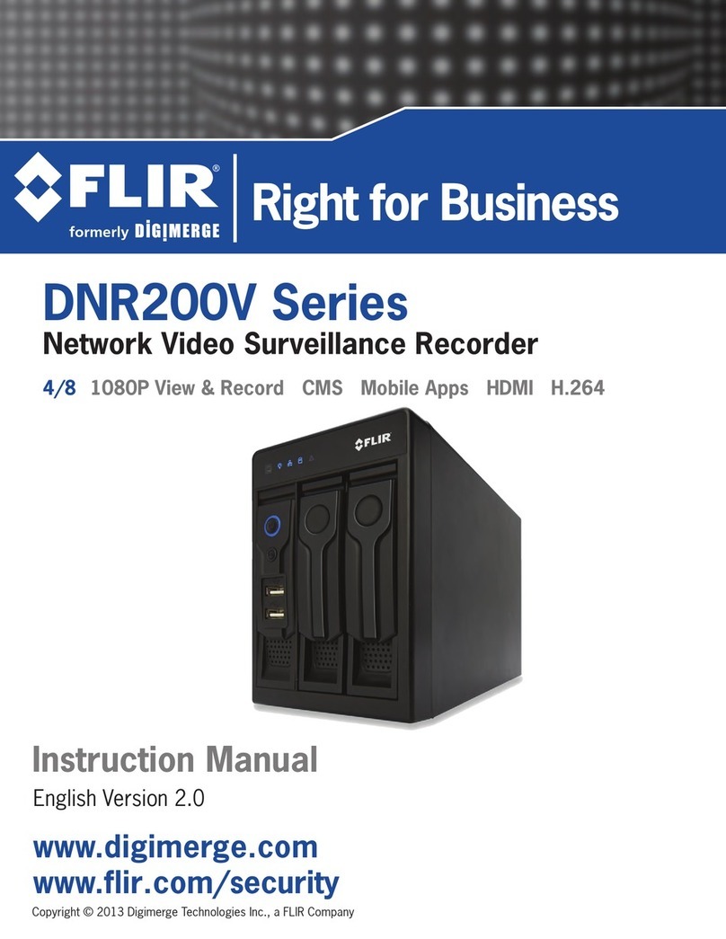 FLIR DNR200V Series instruction manual