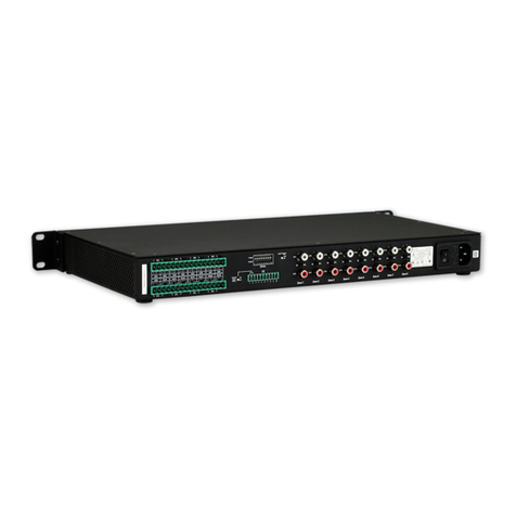 AMX ALR-AMP-8 User manual