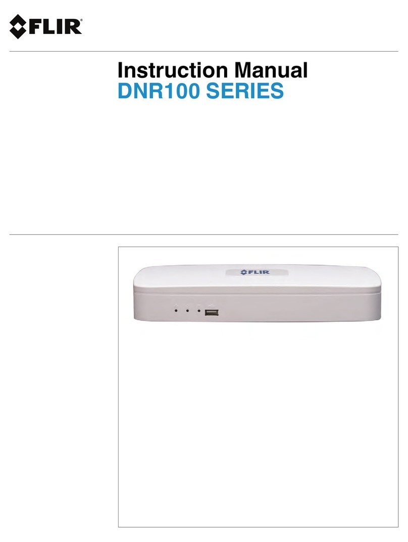 FLIR DNR100 SERIES instruction manual