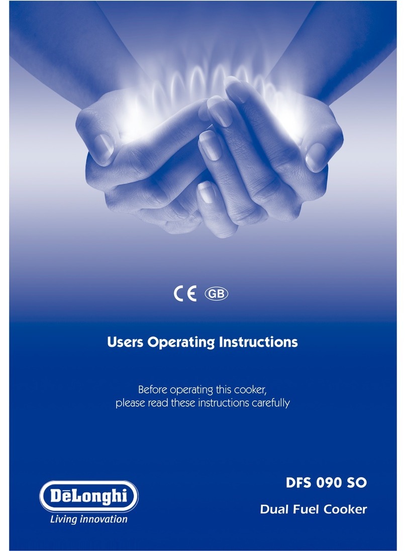 DeLonghi DFS 090 SO Operation instructions