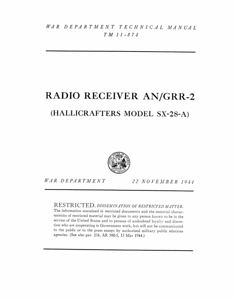 Hallicrafters SX-28-A Technical manual