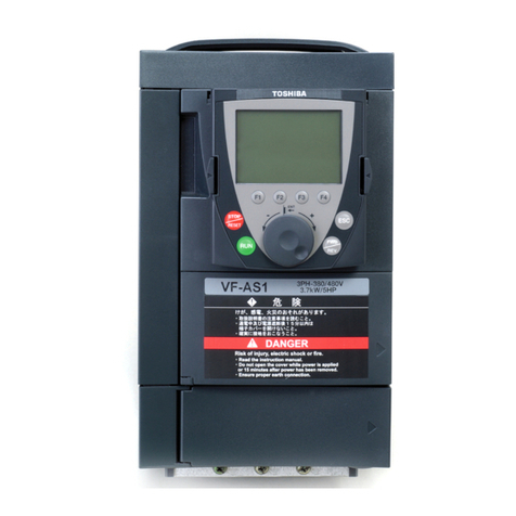 Toshiba TOSVERT VF-AS1 Series User manual