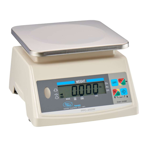 Yamato Accu-weigh PPC-200 Operation manual