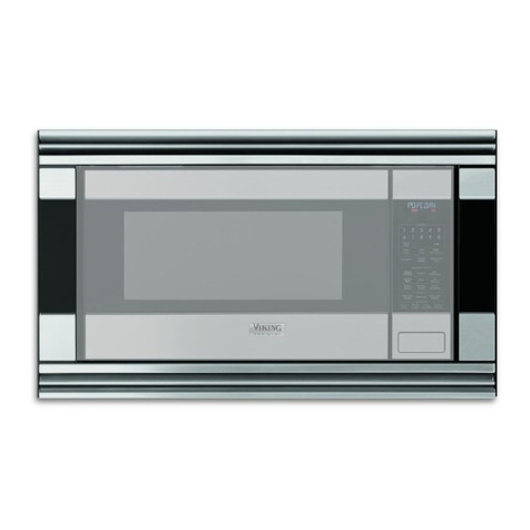 Viking Designer Microwave Built-In Trim Kit installation guide