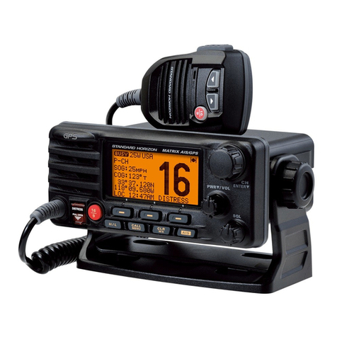 Standard Horizon MATRIX AIS/GPS GX2200E User manual