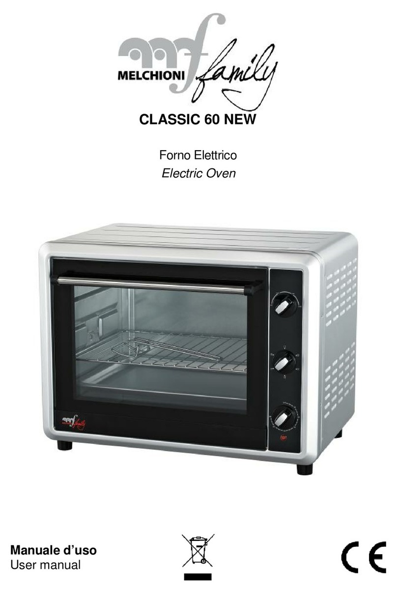 Melchioni CLASSIC 60 NEW user manual