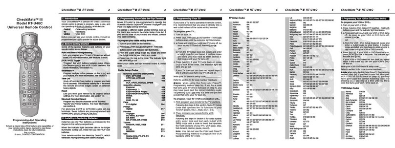 Contec RT-U46C User manual