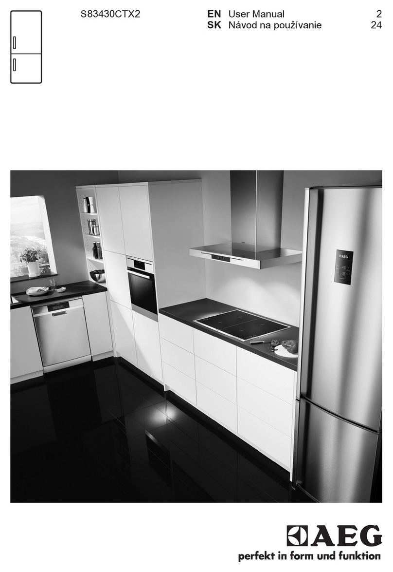 AEG S83430CTX2 User manual AEG S83430CTX2 User manual