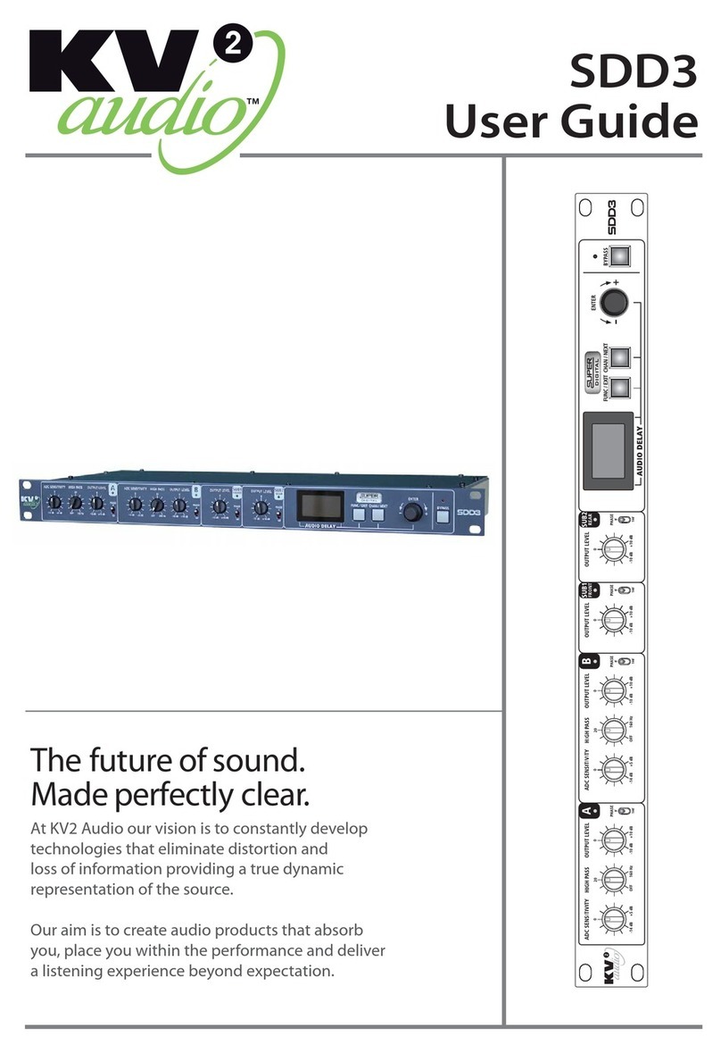 KV2 Audio SDD3 user guide