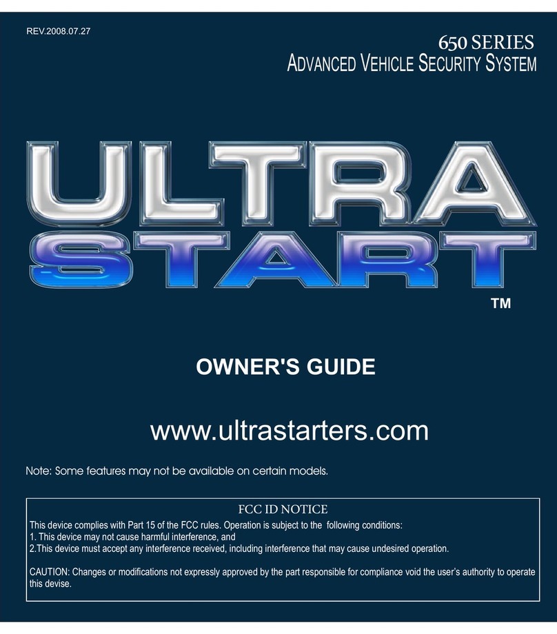 Ultra Start 650 Series owner's manual