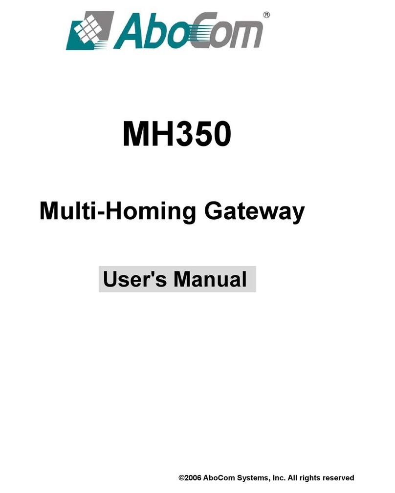 Abocom MH350 User manual