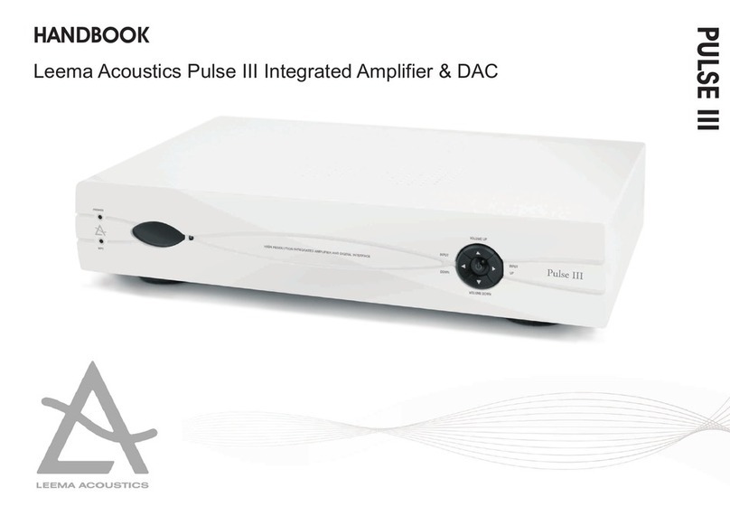 leema-acoustics Pulse III Handbook