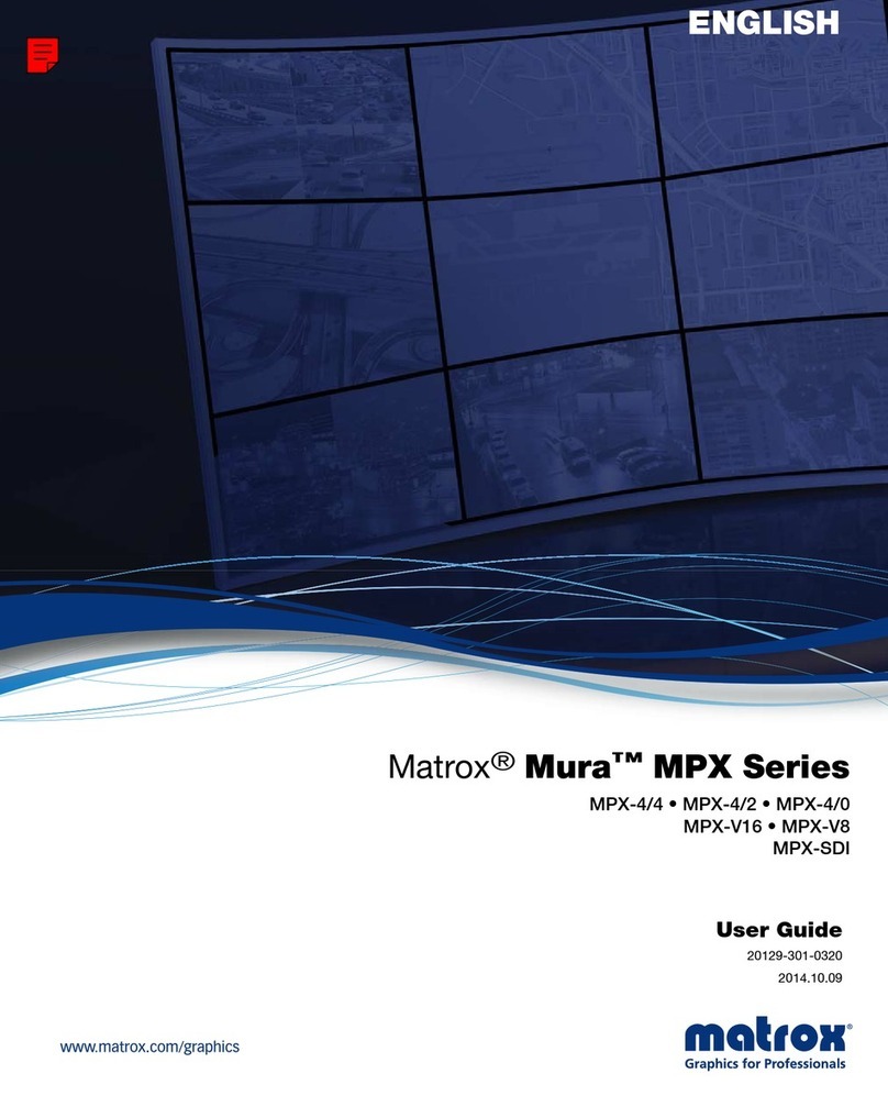 Matrox Mura MPX-4/4 user guide