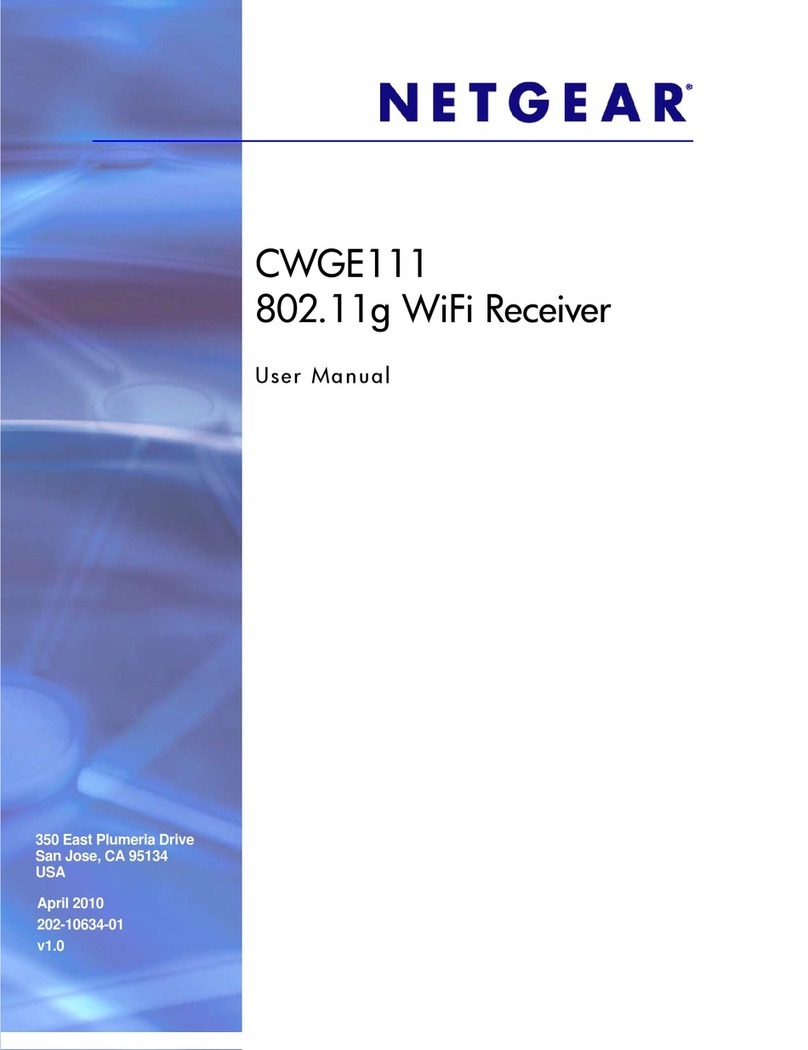 NETGEAR CWGE111 user manual