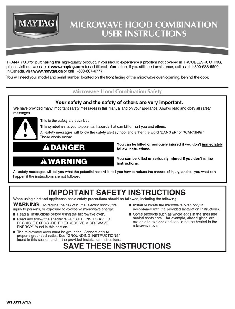 Maytag W10311671A User instructions