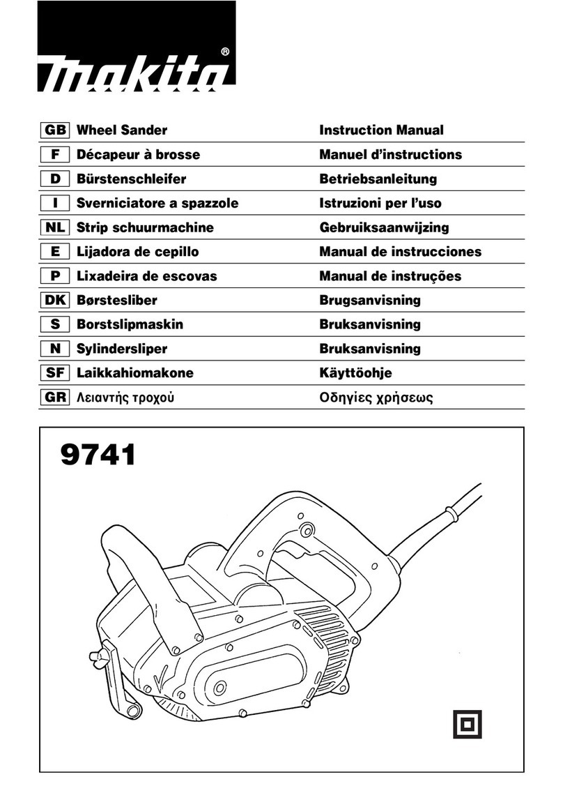 Makita 9741 User manual