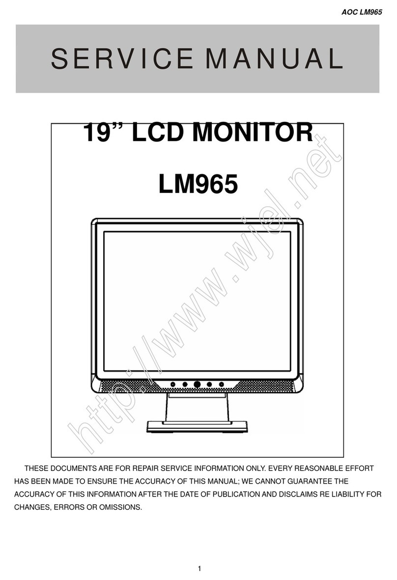 AOC LM965 User manual