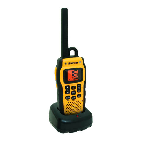 Uniden MHS050 User manual