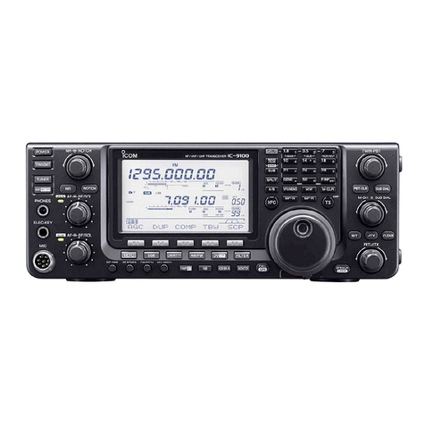 Icom i9100 instruction manual